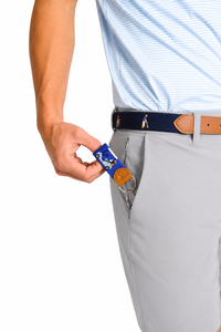 Needle Point Caddie Tag Keychain